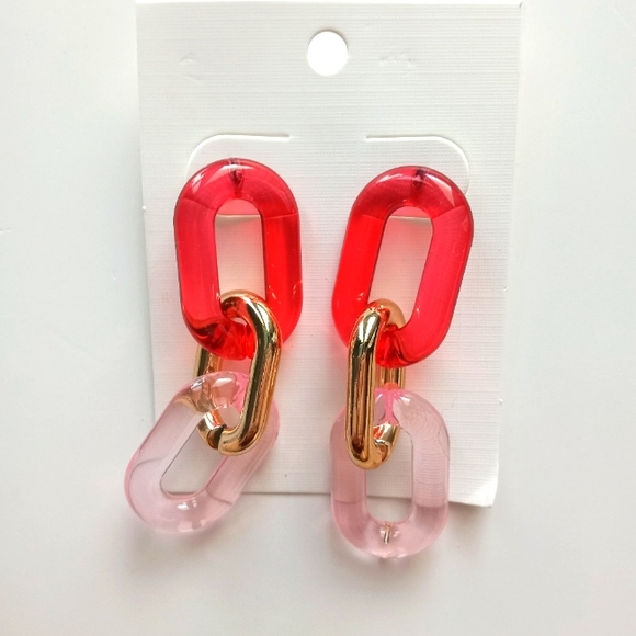 Fashion Jewelry Chain Dangle Earrings - Picture 1 of 4